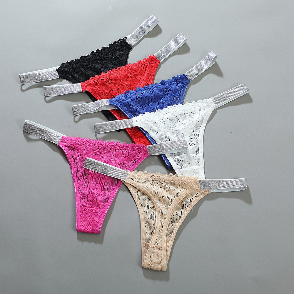 Women’s Sexy Lace Panties Briefs Underwear Lingerie Knickers Thongs G-String US
