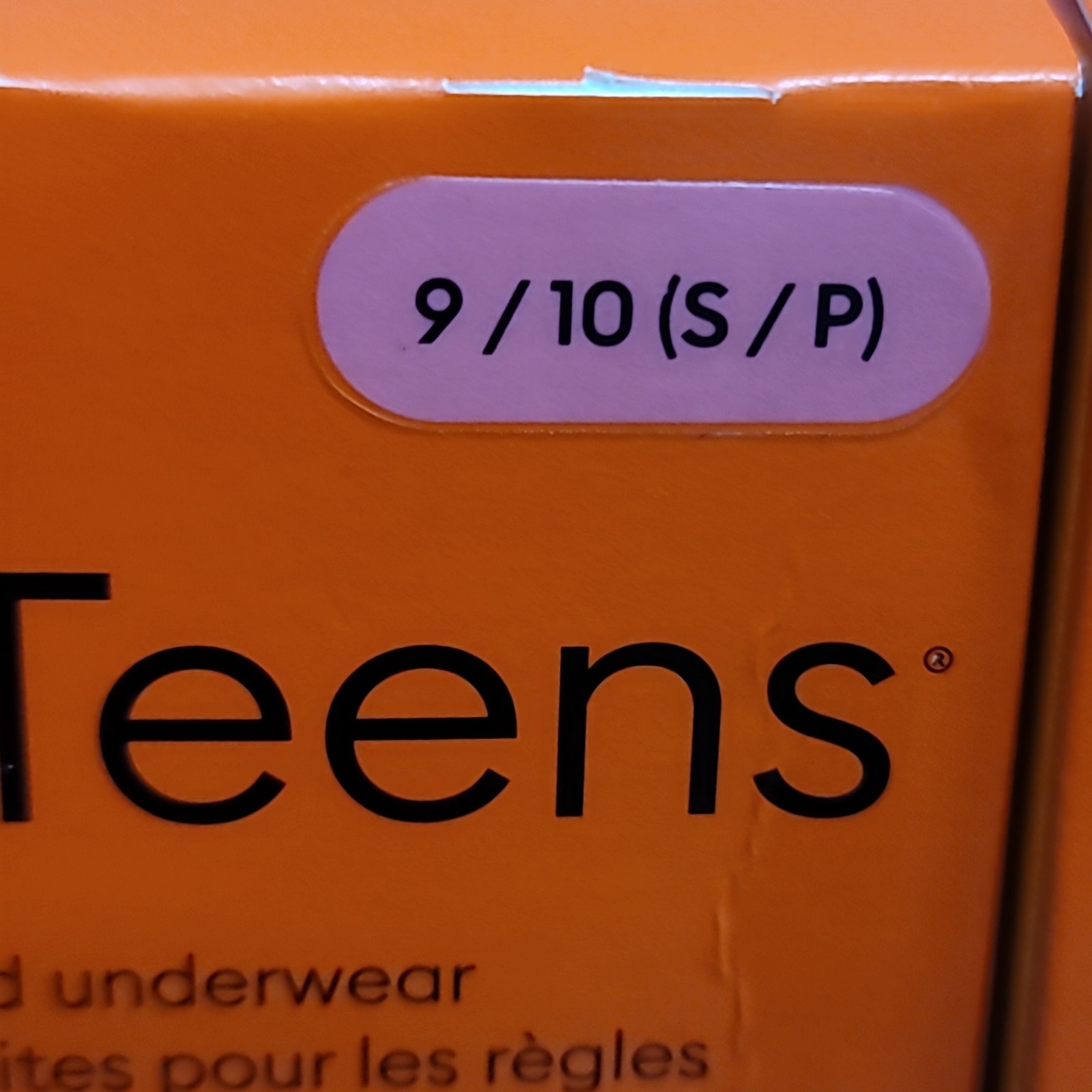 Thinx Teens 9/10 Small/Petite Bikini Leakproof Women’s Period Underwear Black 2