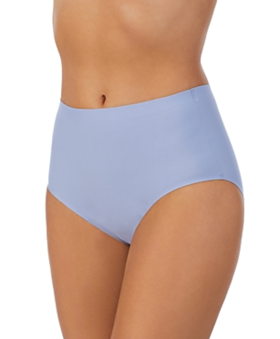 Le Mystere Women Smooth Shape Leak Resistant Hipster Panty Blue Wave Size M