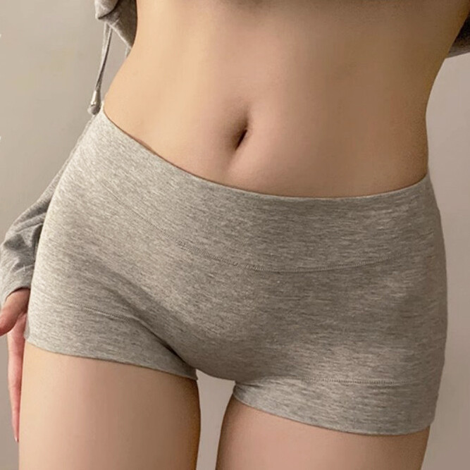 3PCS/LOT Sexy Womens Boyshorts Underwear Boxer Shorts Cotton Panties Lingeries