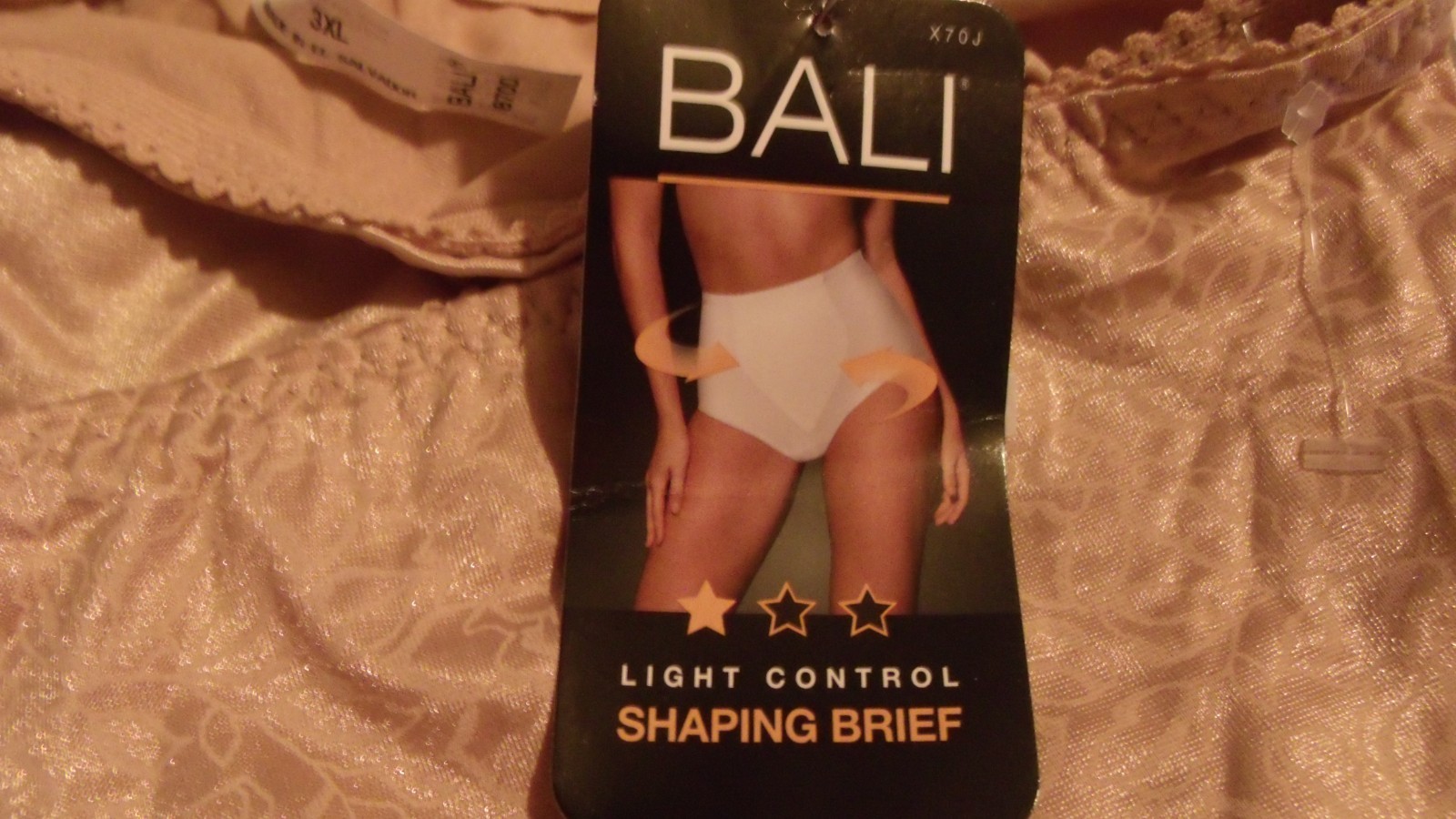 2 Pr-Nude Bali 8700 Light Control Shaping Brief Panties *NEW* 3XL