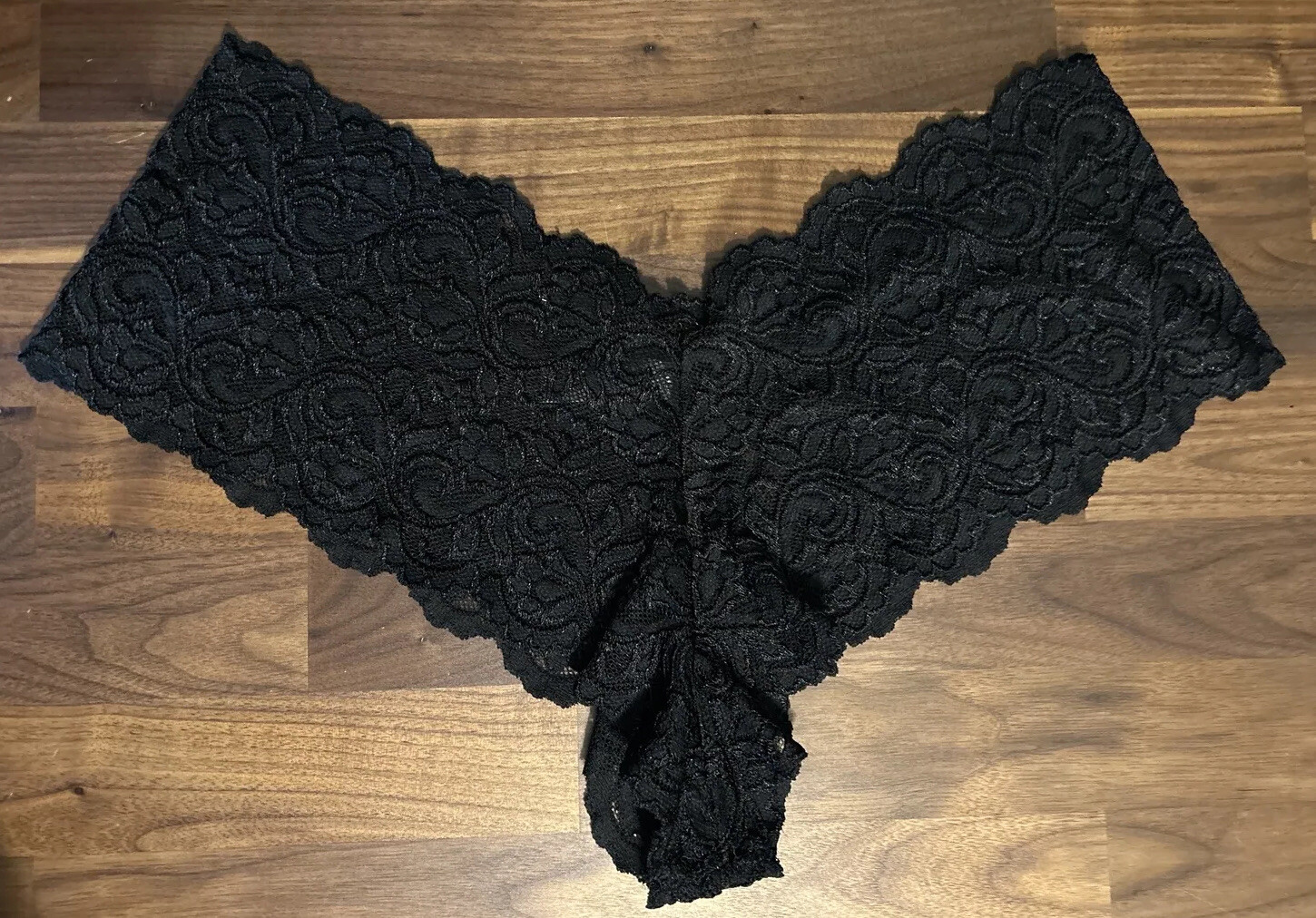 Smart and Sexy Lace Boyshort Panties Boy Short Cheekie Boyleg Black New Sz 9