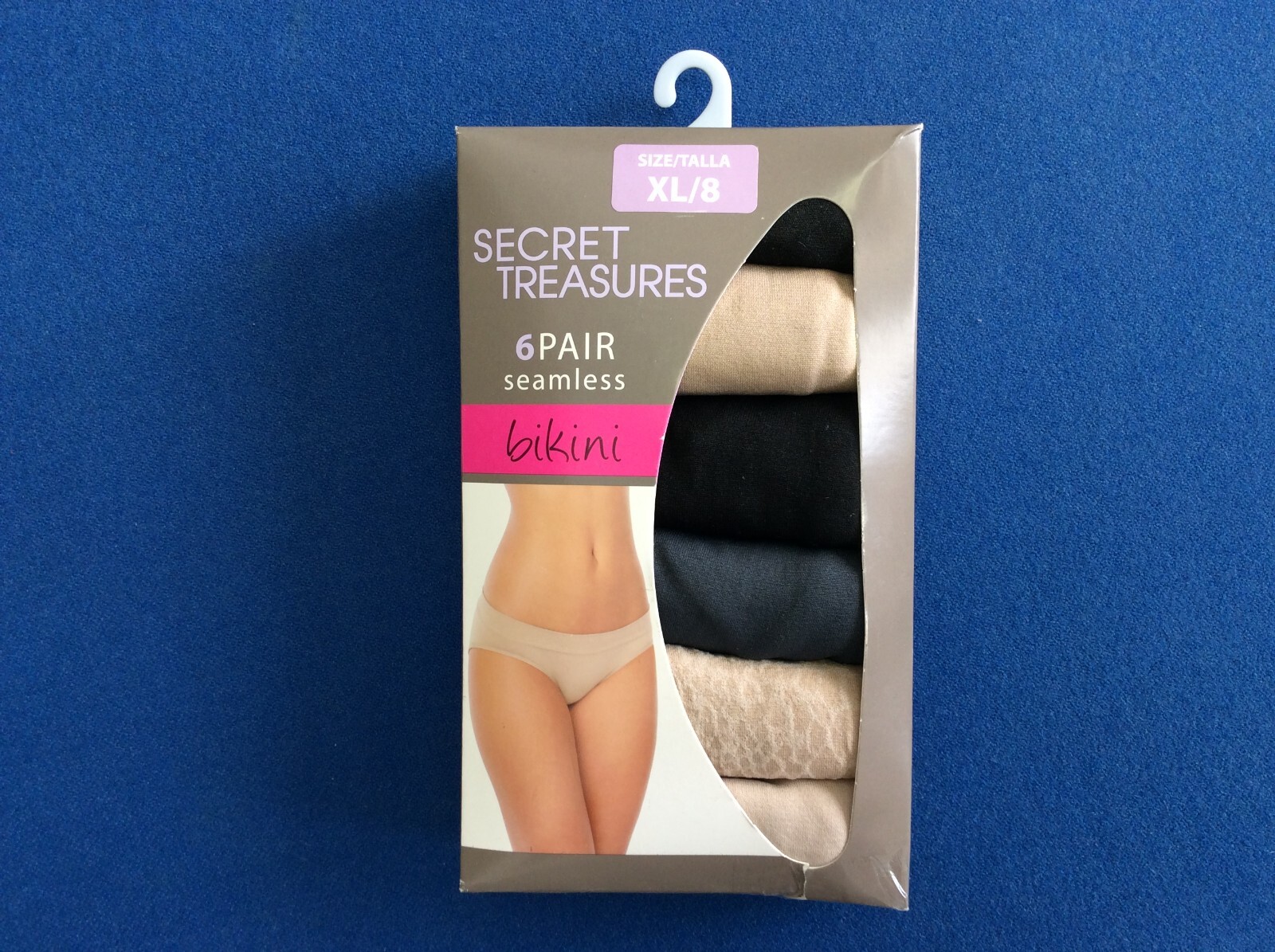 Women’s underwear: Secret Treasures, available in bikini, brief, or hipster 6 pk