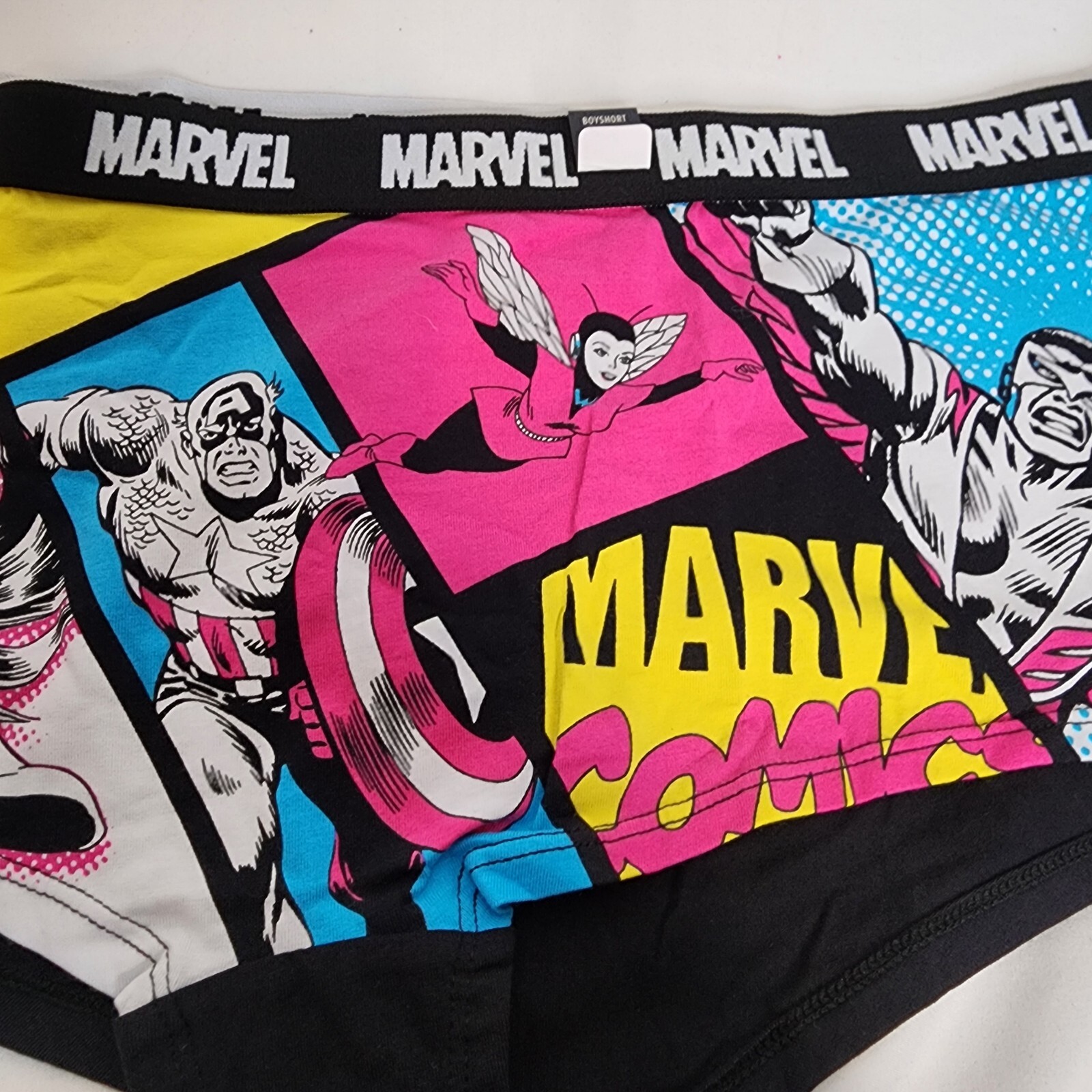 6X 30W Torrid Avengers Panty Cotton Boyshort Marvel Iron Man Captain America mid