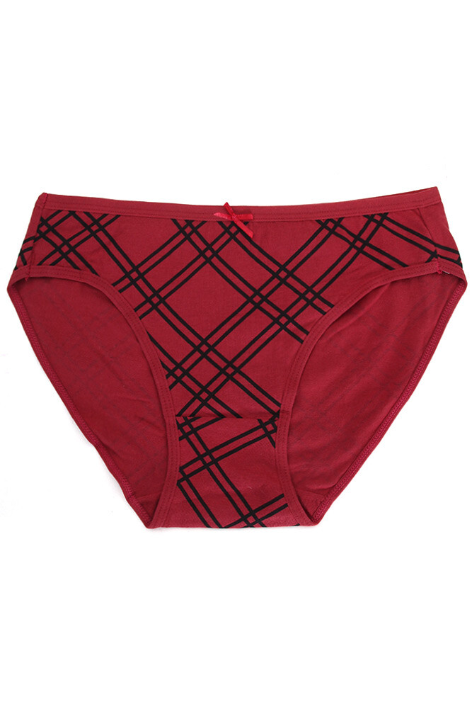 ScarvesMe 12 pack Women’s Assorted Color Plaid and Check Sexy Hipster Panties