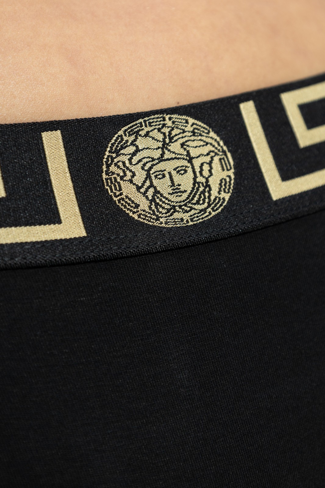 Versace Women’s “Jersey Topeka” Greeca Border Panties Versace sz 4 US L IT 44