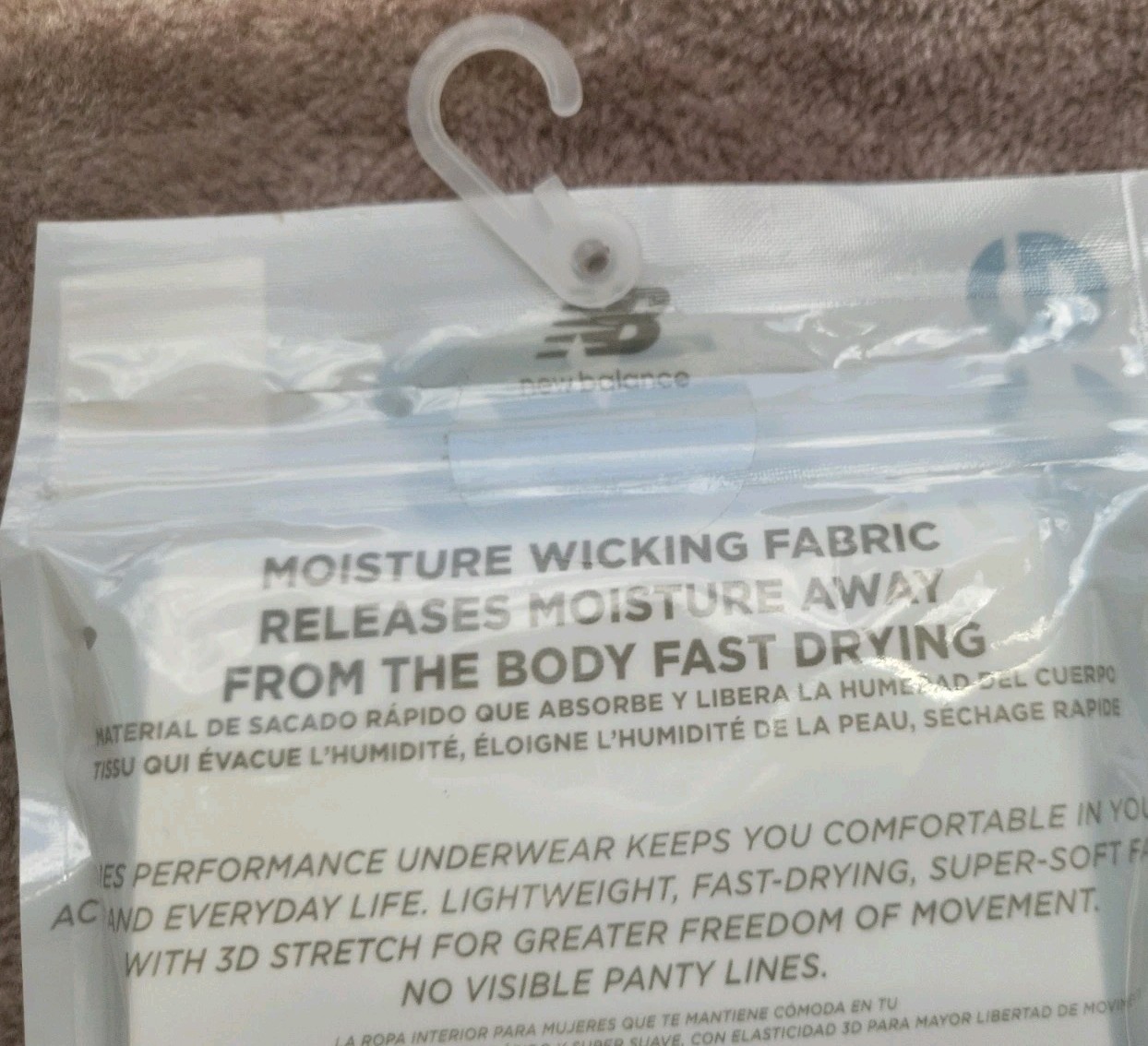 New Balance Women’s Performance Underwear Bikini 3 Pairs Sz S NIP Free Shipping.