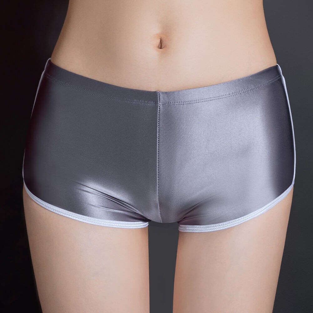 1/4 Pack Lot Womens Sexy Satin Panties Briefs Boyshorts Boxer Shorts Lingeries