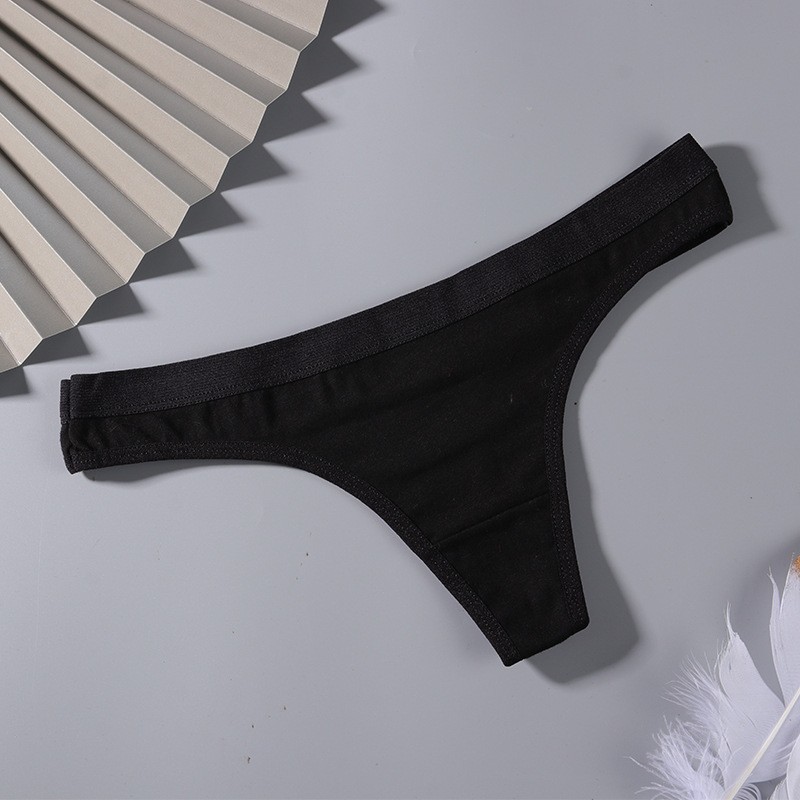 4 Pack Lot Ladies Womens Sexy Panties Briefs Low Waist Bikinis Thongs Underwear