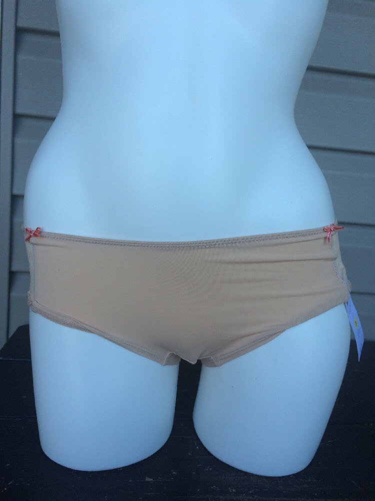 BCBGENERATION SUZANNA THE HOPEFUL HIPSTER BRIEF PANTY SMALL #BC13H401 NUDE $18