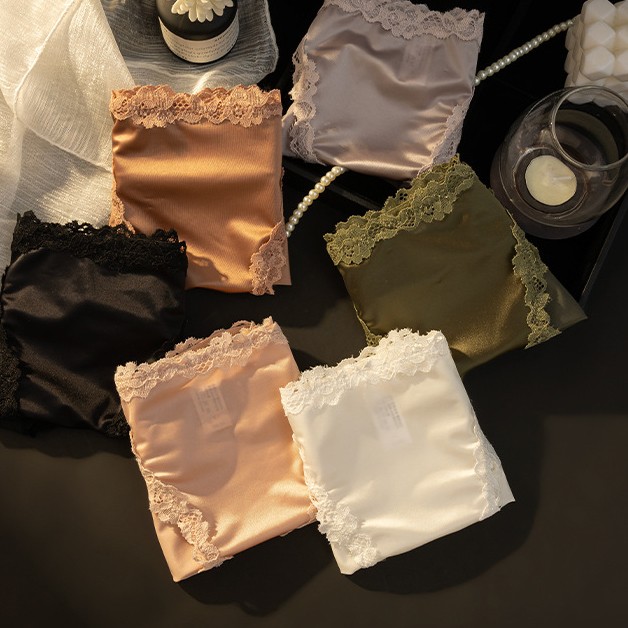 6 Pack Lot Sexy Ladies Womens Lace Satin Panties Bikinis Underwear Lingeries