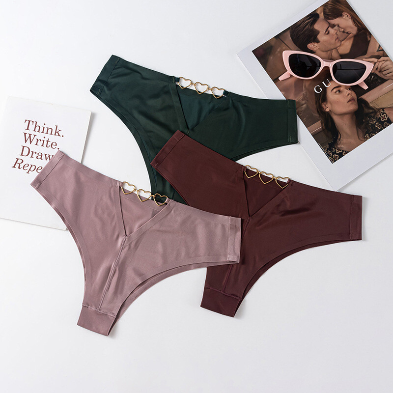 5PCS/LOT Sexy Womens Panties Briefs Thongs G string Underwear Bikinis Lingeries