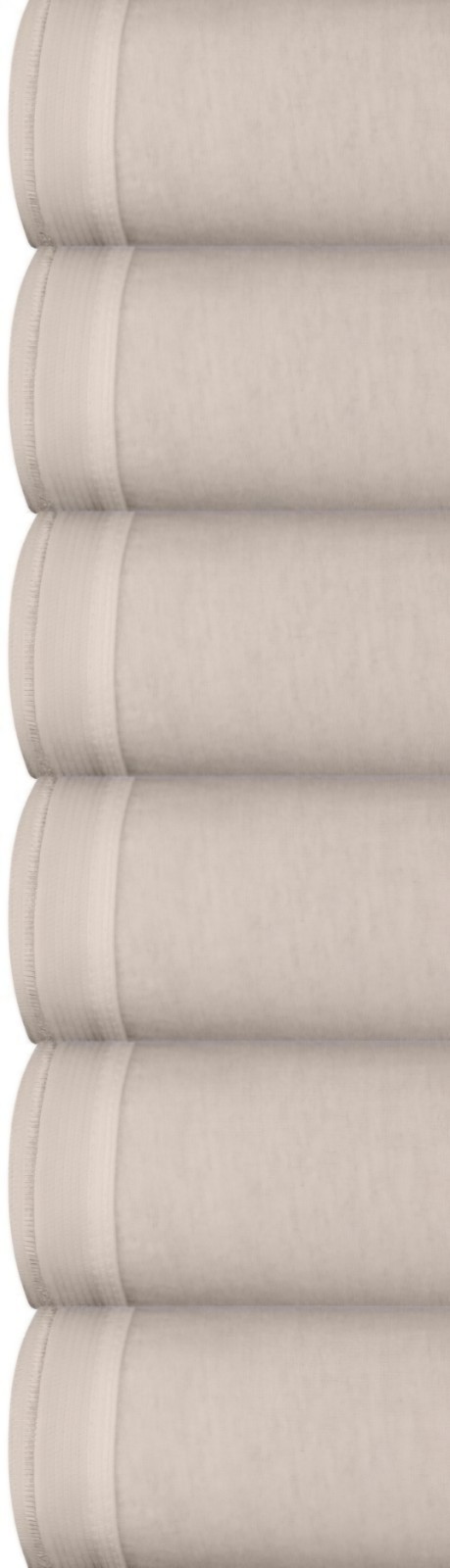 SZ 7 Fruit of the Loom SIGNATURE HI-CUTS 6PK 94%Cot/6%Span NEW: Evening Sky