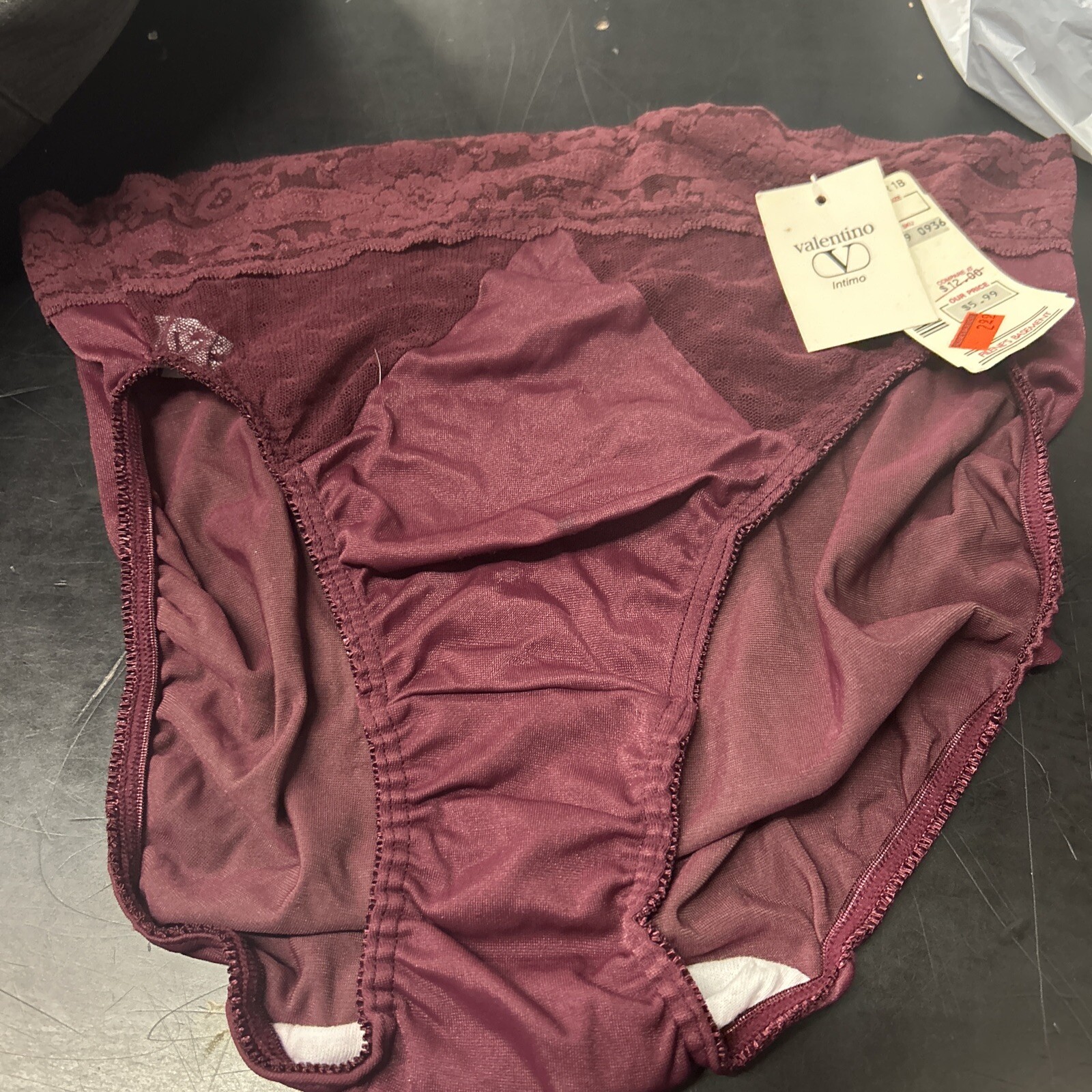NEW Valentino Lace Panty Underwear – Large
