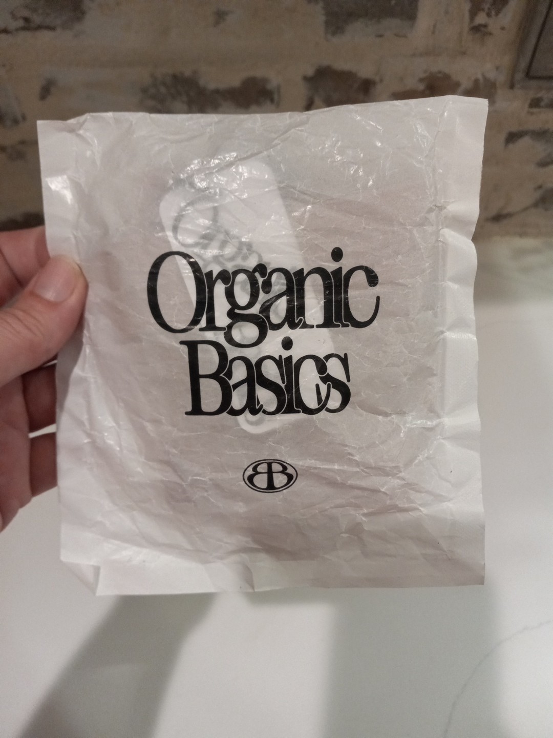 Organic Basics Core Thong XXS Dusty Rose Organic Cotton