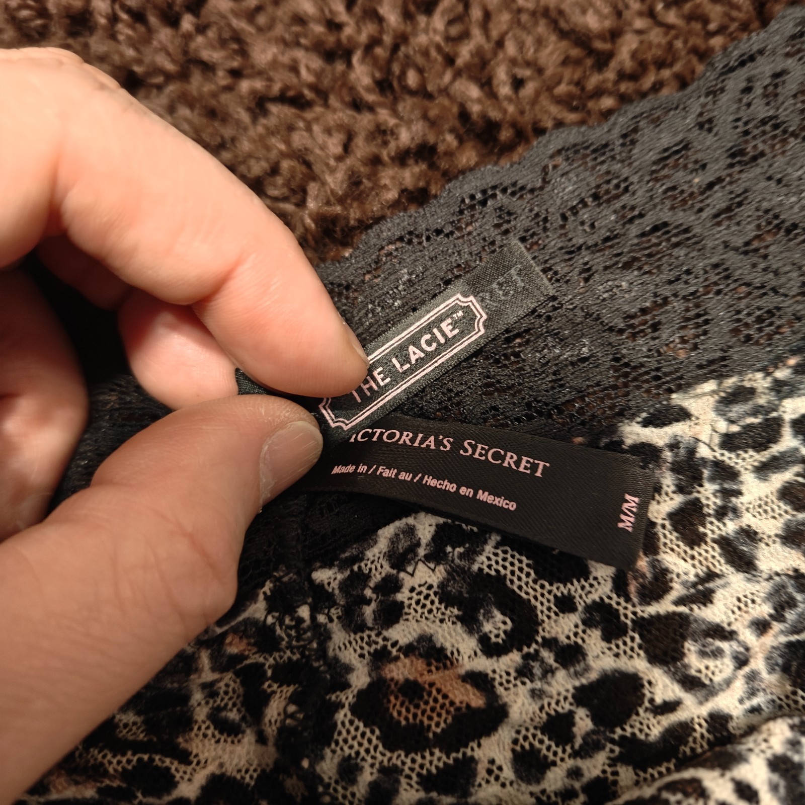 Victorias Secret The Lacie Cheeky Panties Medium Leopard Animal print