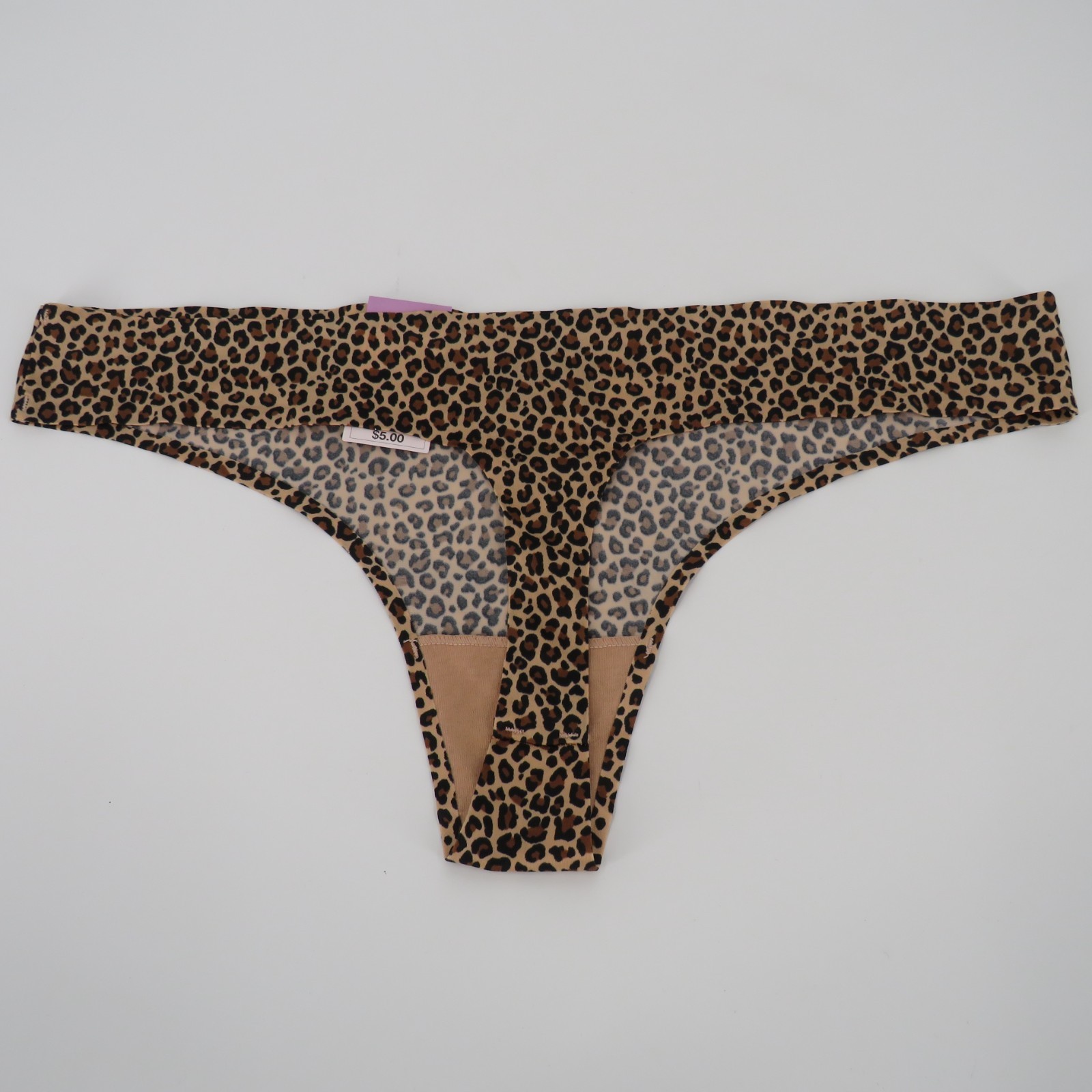 Auden Bonded Edge & Lace Trim Thong Underwear Women’s Size XL (16) – 3 Pairs