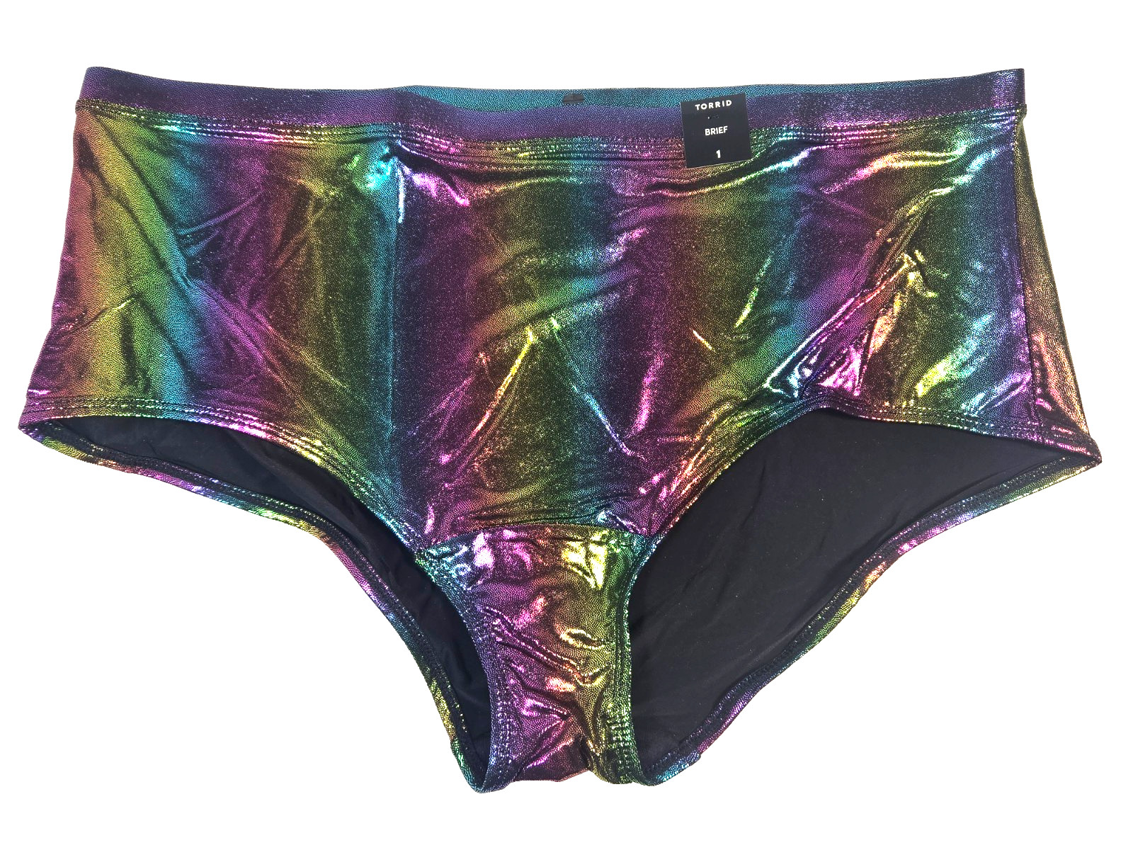 Women Panty Torrid NWT Nylon Second Skin Mid Rise Brief Size 1 14-16