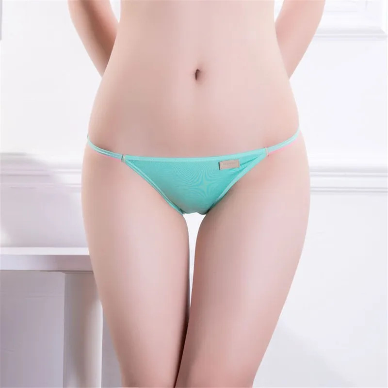 Low Rise Cotton Bikini Panties Women Seamless Soft Stretch Comfort Briefs 4 Pcs