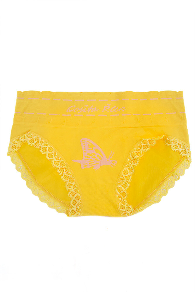 12 pack ScarvesMe Women’s Sexy Color Butterfly Print Soft Seamless Panty