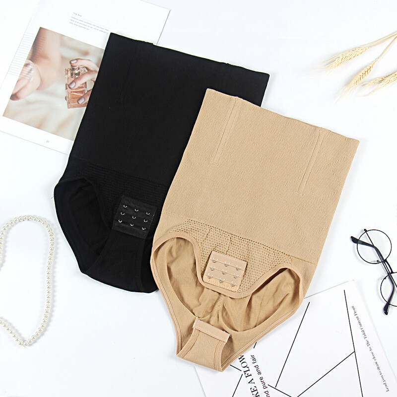 Women High waist G-strings Abdomen Shape Tummy Control Plus size Underwear 11041