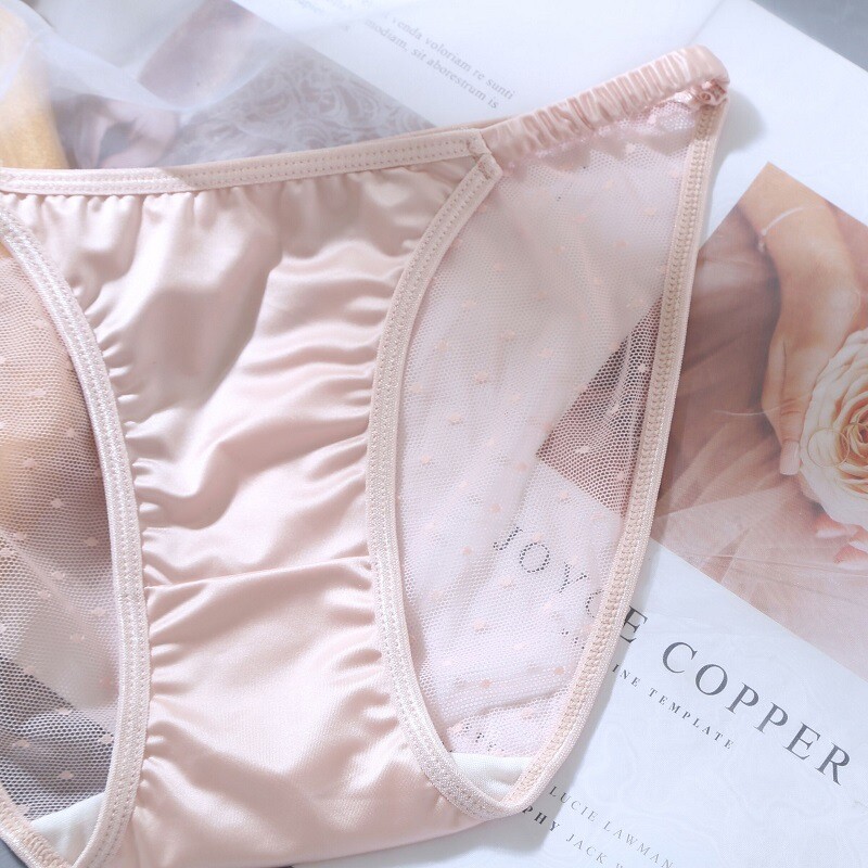 1/5 Pack Lot Womens Satin Silky Panties Underwear Sheer See Through String Brief