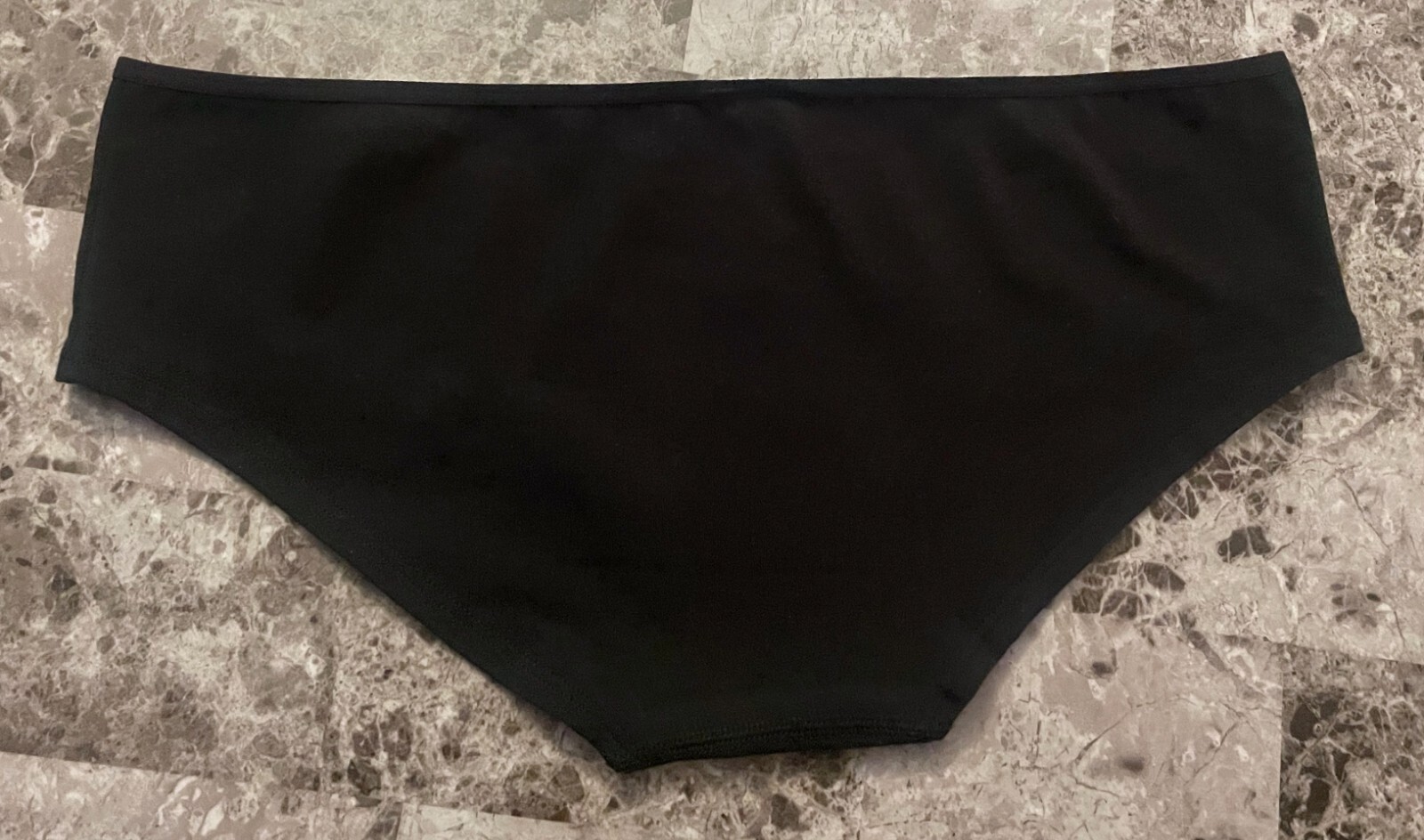 NWT VICTORIA’S SECRET PINK M BLACK DOG HEART LOGO VINTAGE RARE HIPSTER PANTIES
