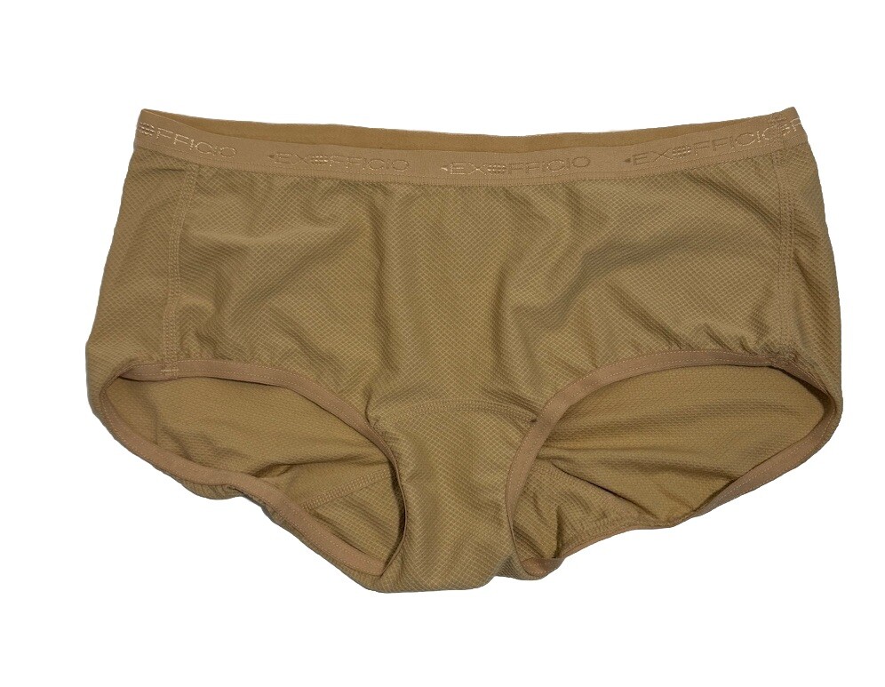 2 Pairs ExOfficio Give-N-Go Boycut Brief Woman Mesh Panties Sz XS