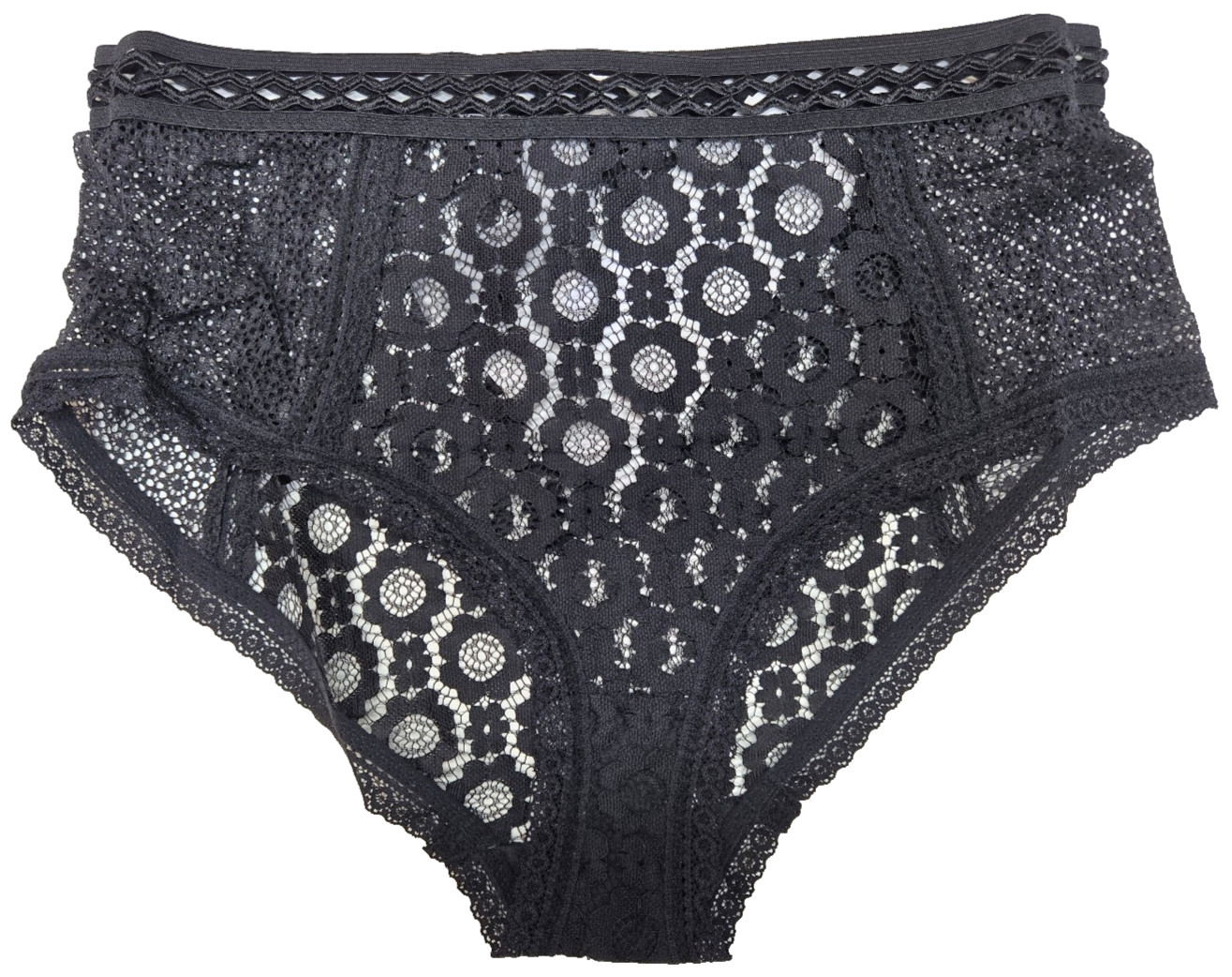 Stella McCartney Black High Waisted ‘Mia Remembering’ Brief Size S