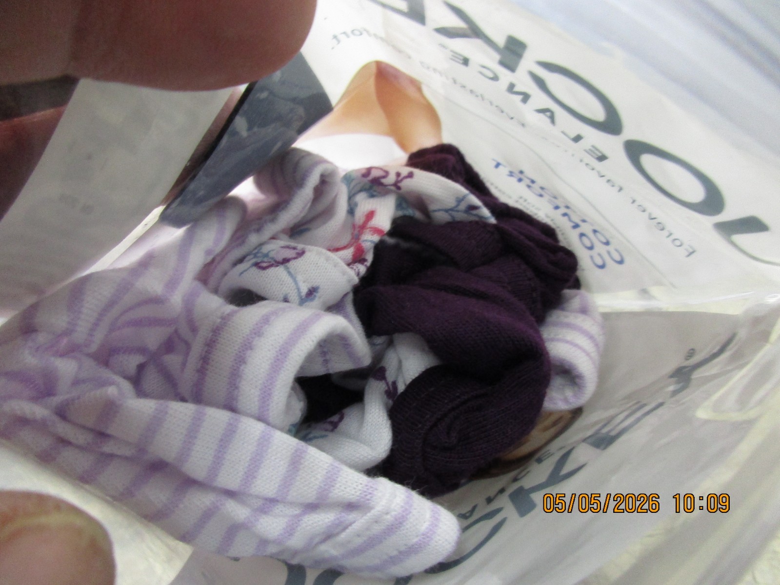 New Jockey Elance Women’s Hipsters Panties Cotton Underwear 3 pack Size 5