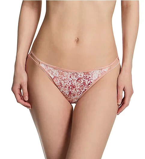 4 pr VANITY FAIR String Bikini ILLUMINATION 18108 SUNSET Splash Print PANTY S- 5