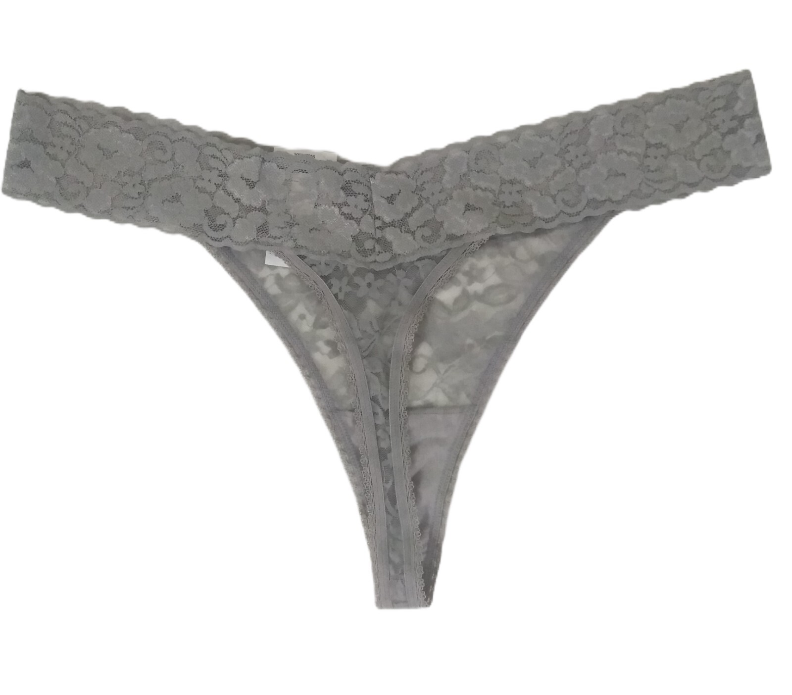 INC International Concepts Womens Floral Lace Thong 2XL 3 Pairs Black Gray Blue