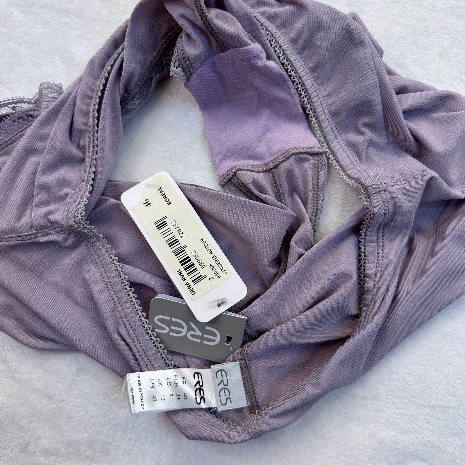 Eres Tap Pants Panties Shorts Briefs Boyshorts Lavender FR 40 US 8 Retro Pinup