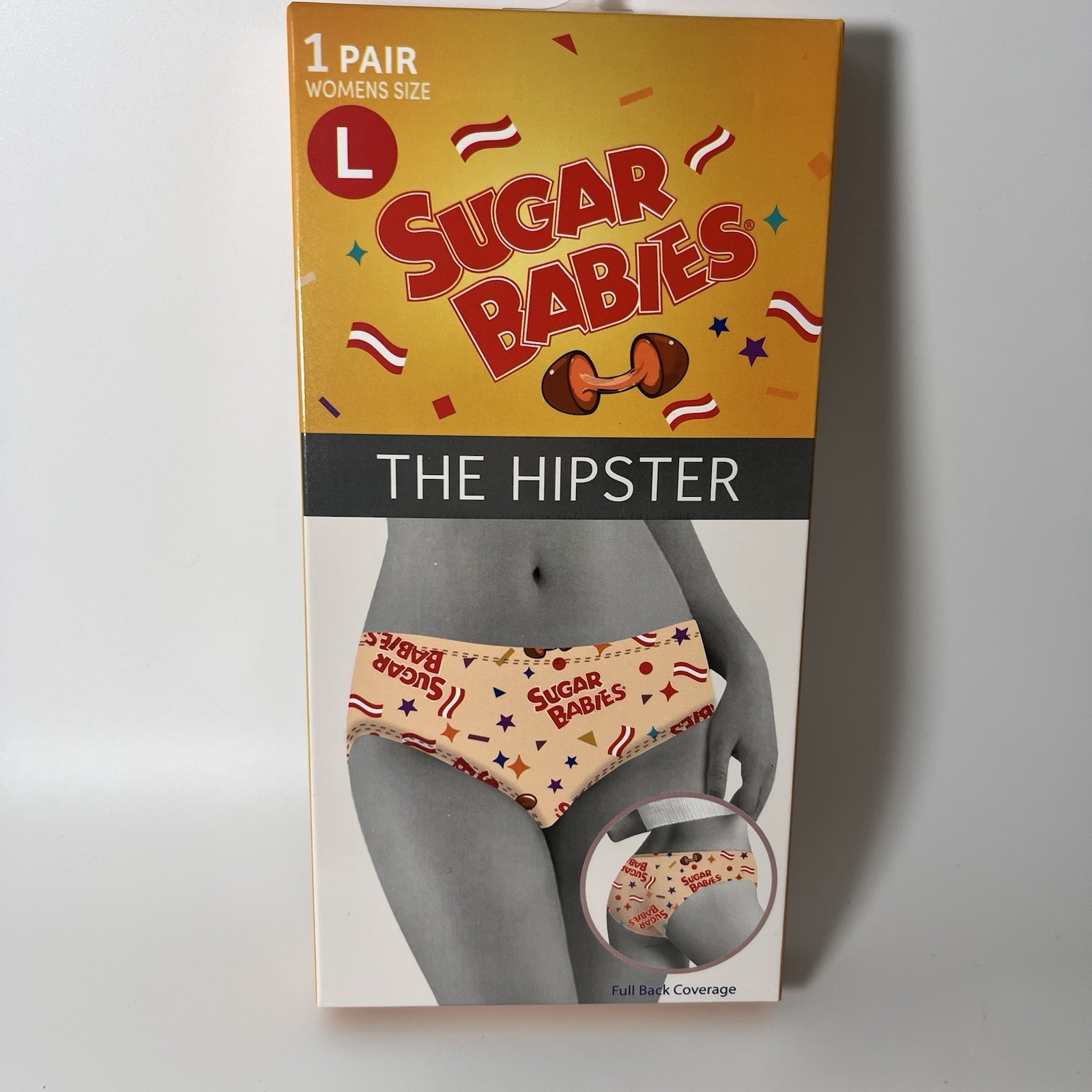 Sugar Babies Women’s Hipster Panty Underwear Cute Fun Girl Gift Large 30-32 NEW