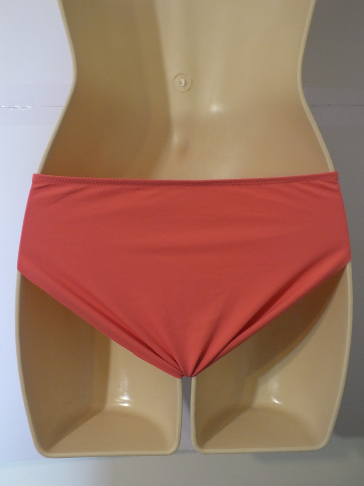 Auden Lace Bikini Underwear Coral Lightweight Nylon Spandex Blend Women XS (0-2)