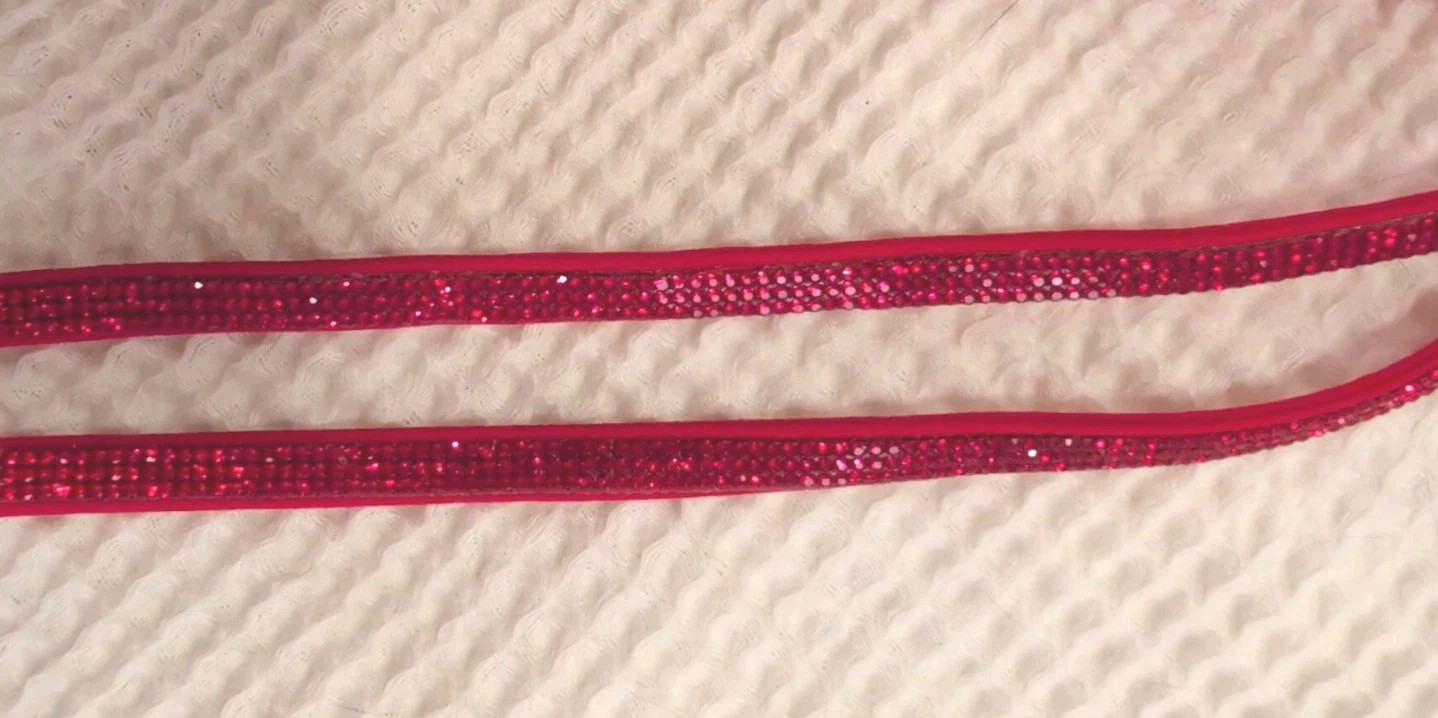 NEW Victoria’s Secret DREAM ANGELS Double SHINE STRAP Brazilian Slip RED sz. S