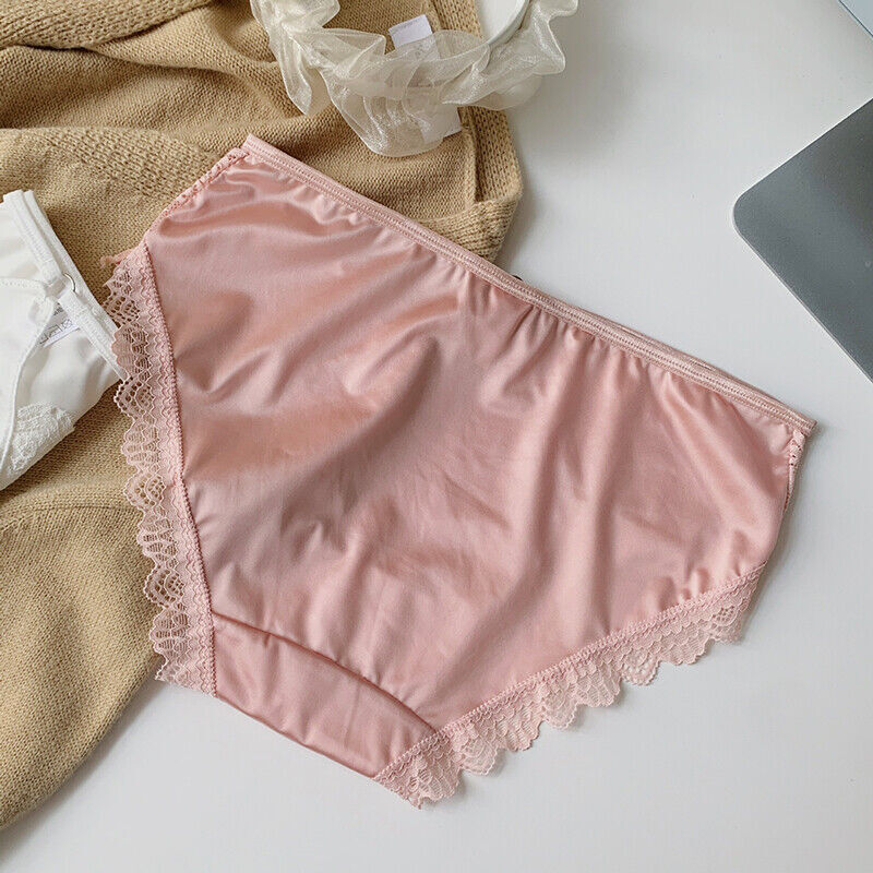 1/5 Pcs Lot Sexy Womens Satin Panties Brief Lace String Bikinis Lingeries Undies