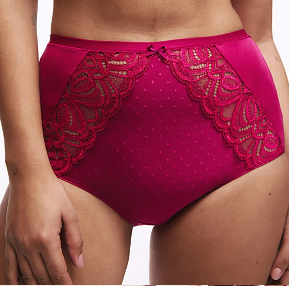 M&S Amelia Raspberry Full Briefs/Knickers Size 18