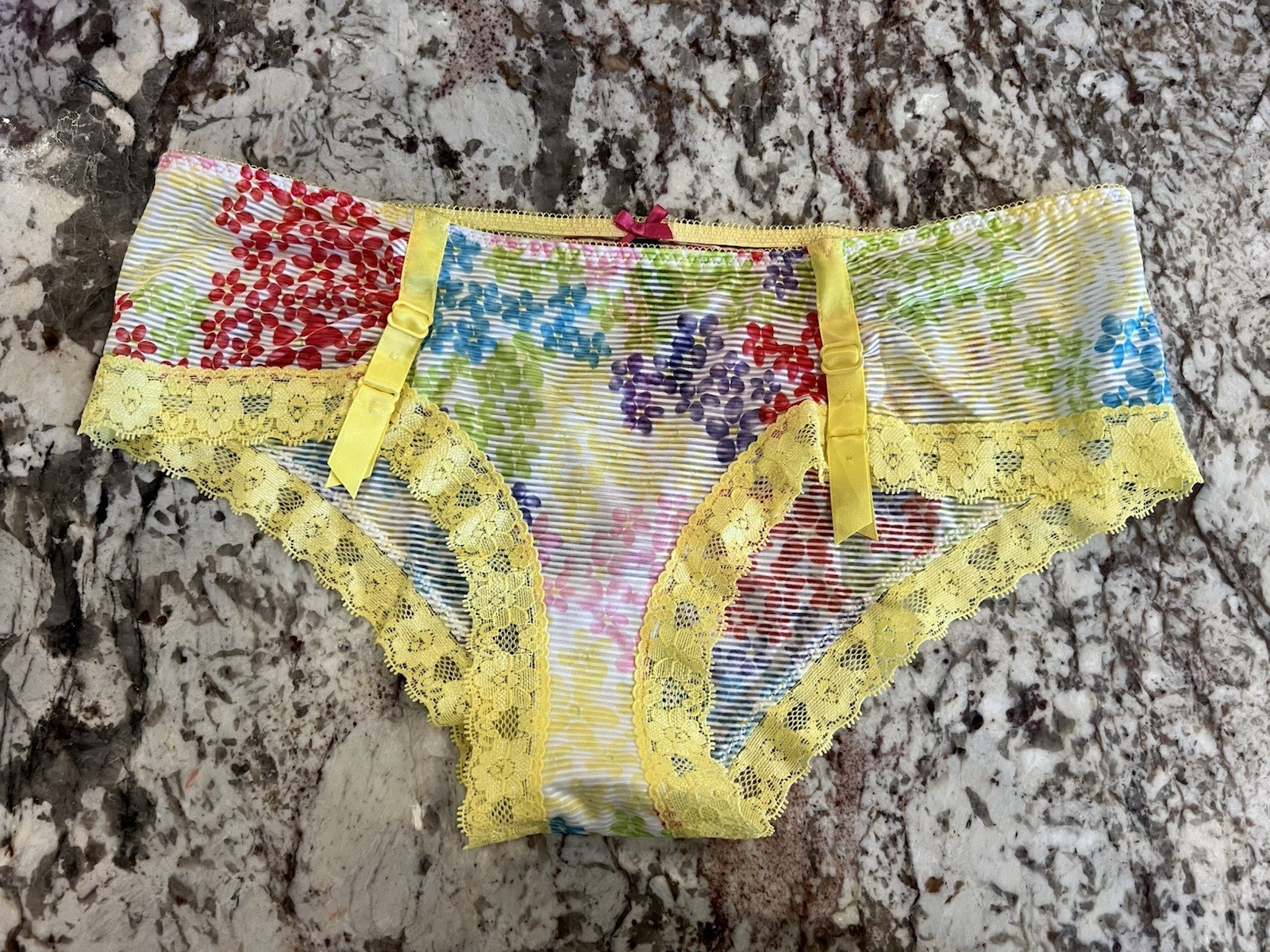 True Vintage VICTORIA’S SECRET Sexy Little Things Lace Hiphugger RARE Panty L