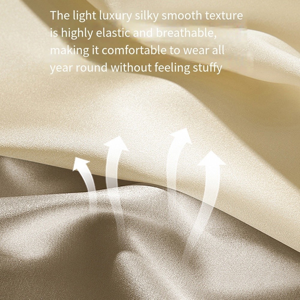 High Waist Satin Lace Boxer Briefs for Women Lightweight Breathable Style