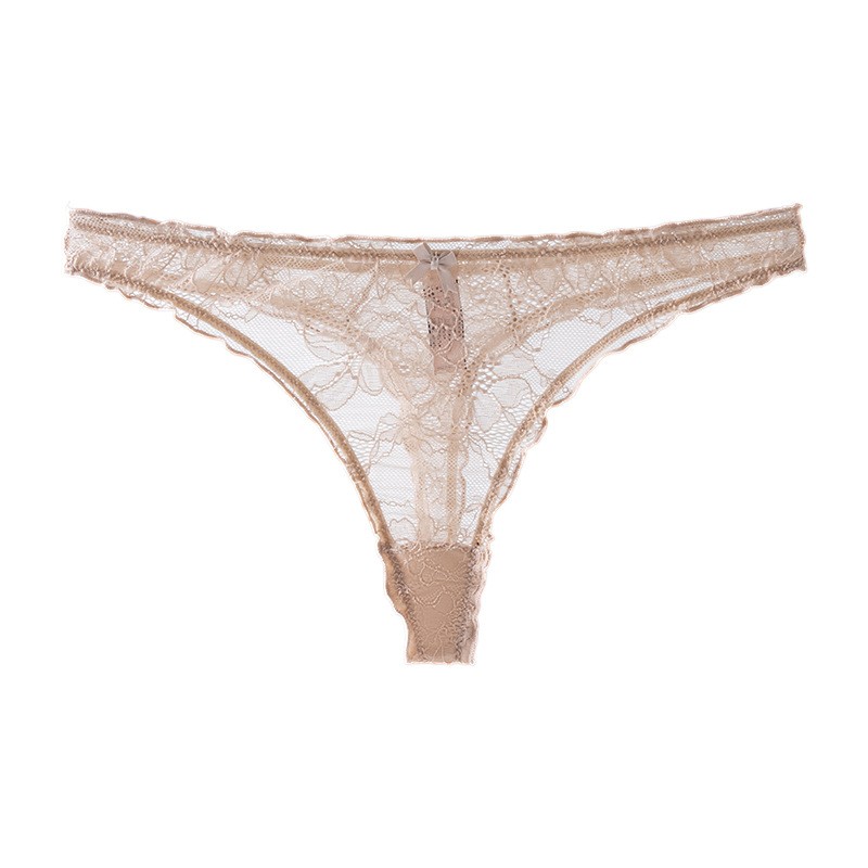 5 Pack Lot Sexy Womens See Through Lace Sheer Panties Thongs Briefs Underwear