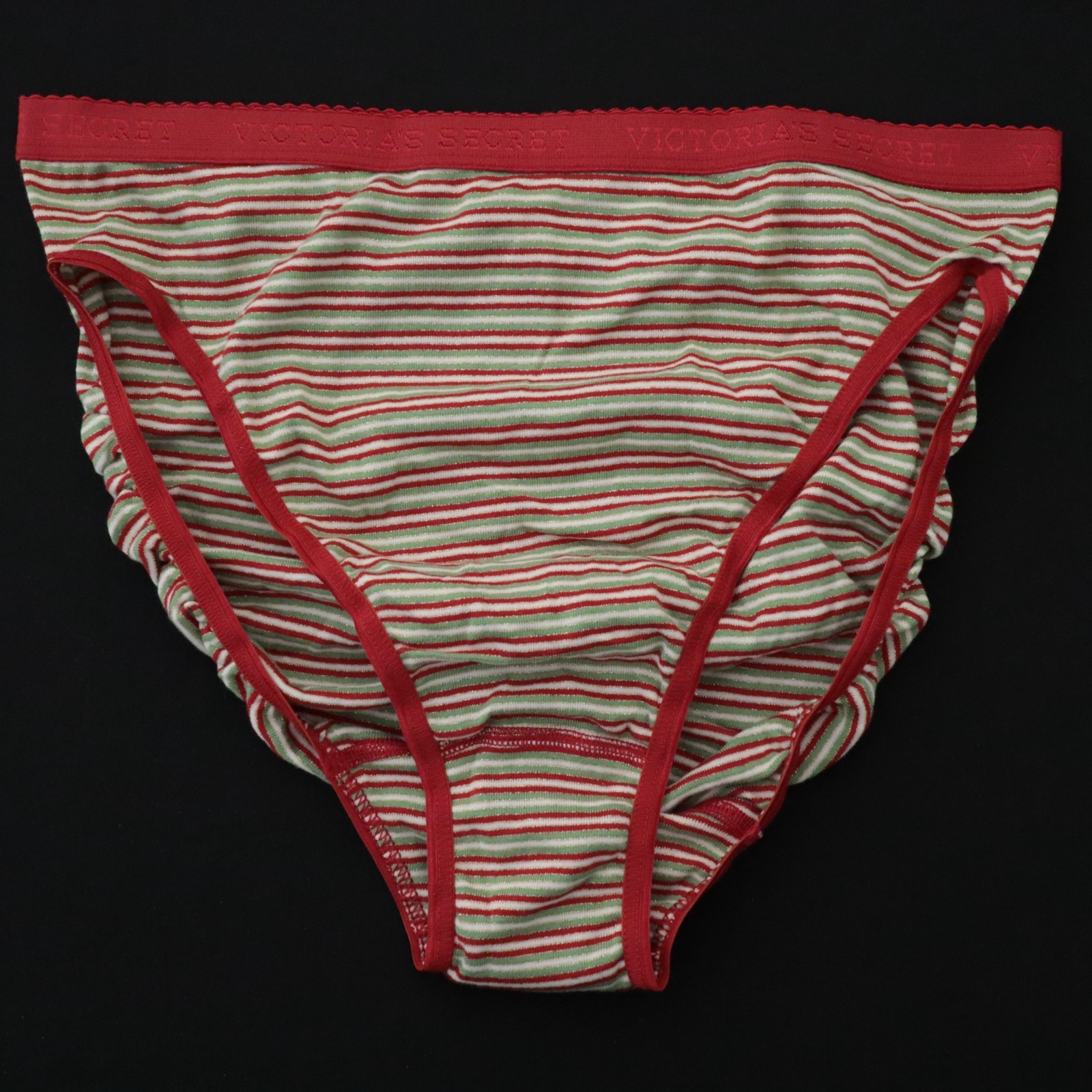 NEW Victoria’s Secret VTG 100% Cotton Signature Hi Cut Brief Panty XL X-LARGE