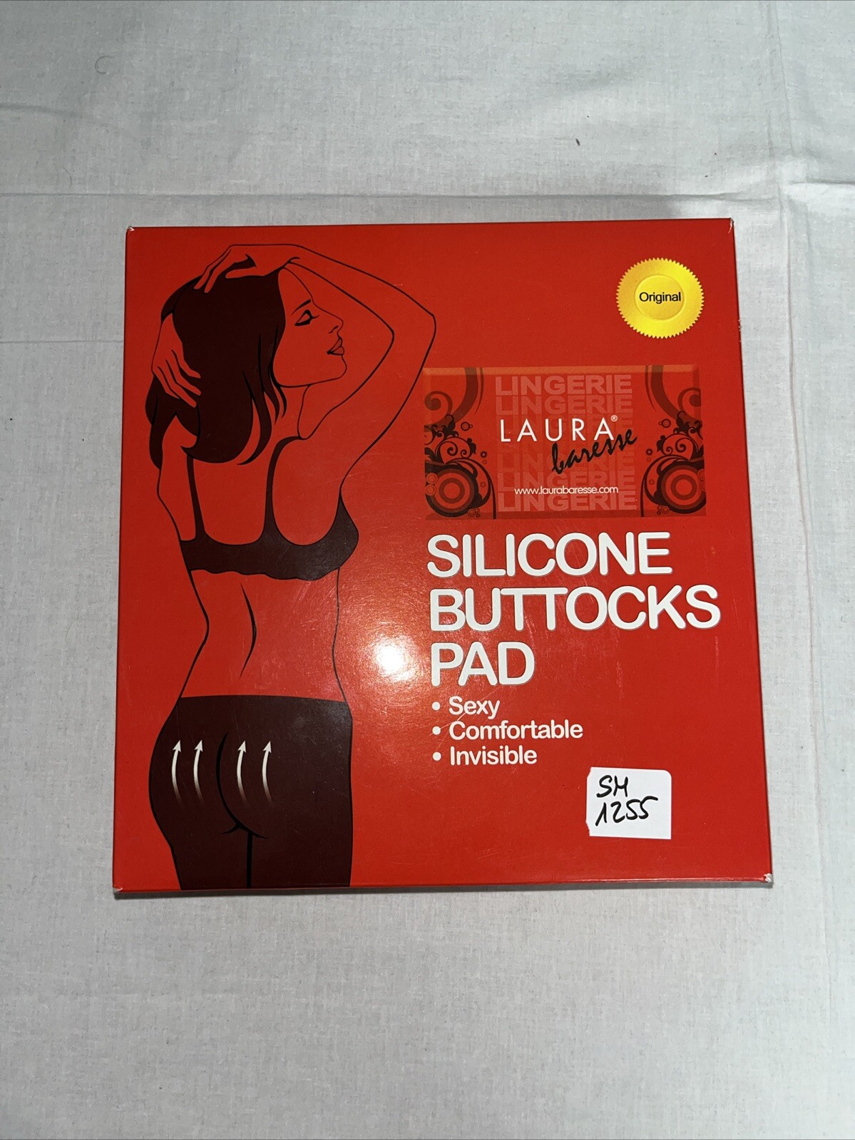 Laura Baresse ladies silicone buttocks pad size M EUR / bottom enlargement / SM1255