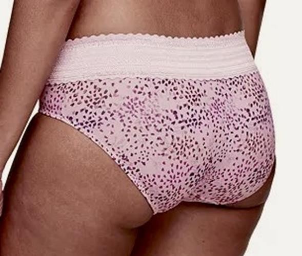 WARNERS No Pinching No Problems Lace Floral Leaves Hipster Panty Womens Sz M 6