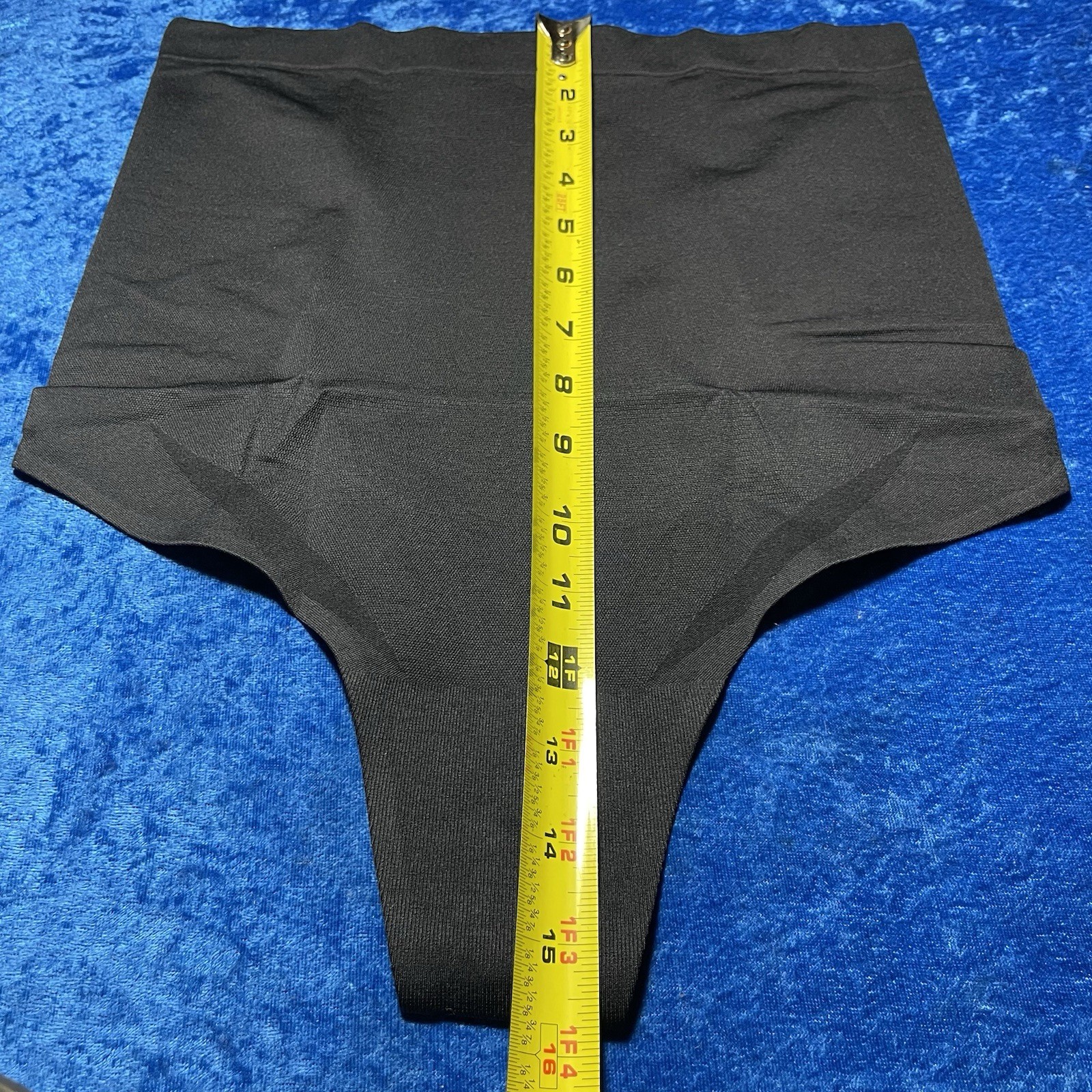 Jockeys High Waist Slimming Thong Girdle Panties 3XL Black Panty