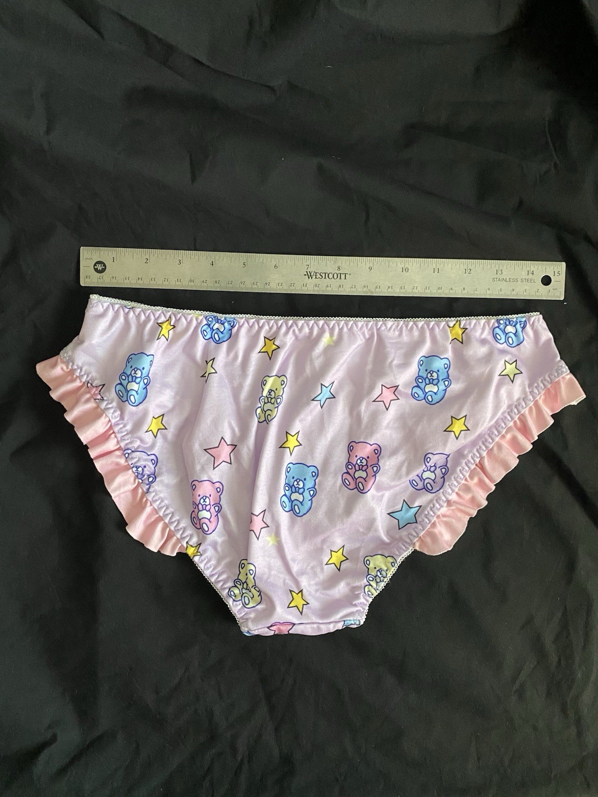 ABDL Kawaii Lolita Teddy Bear Sissy DDLG Bikini Panties XL
