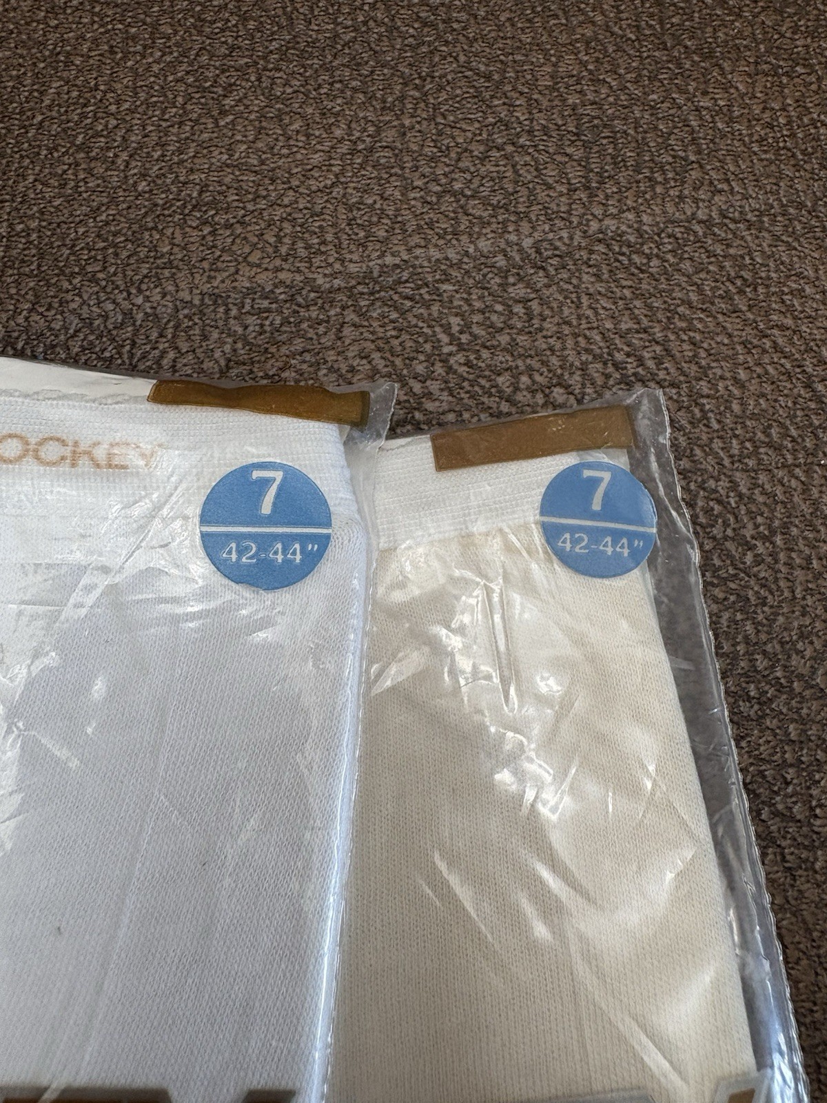 NOS Jockey 1987 combed cotton Brief panties Nip 2 Pcs Size 7 Women Vintage