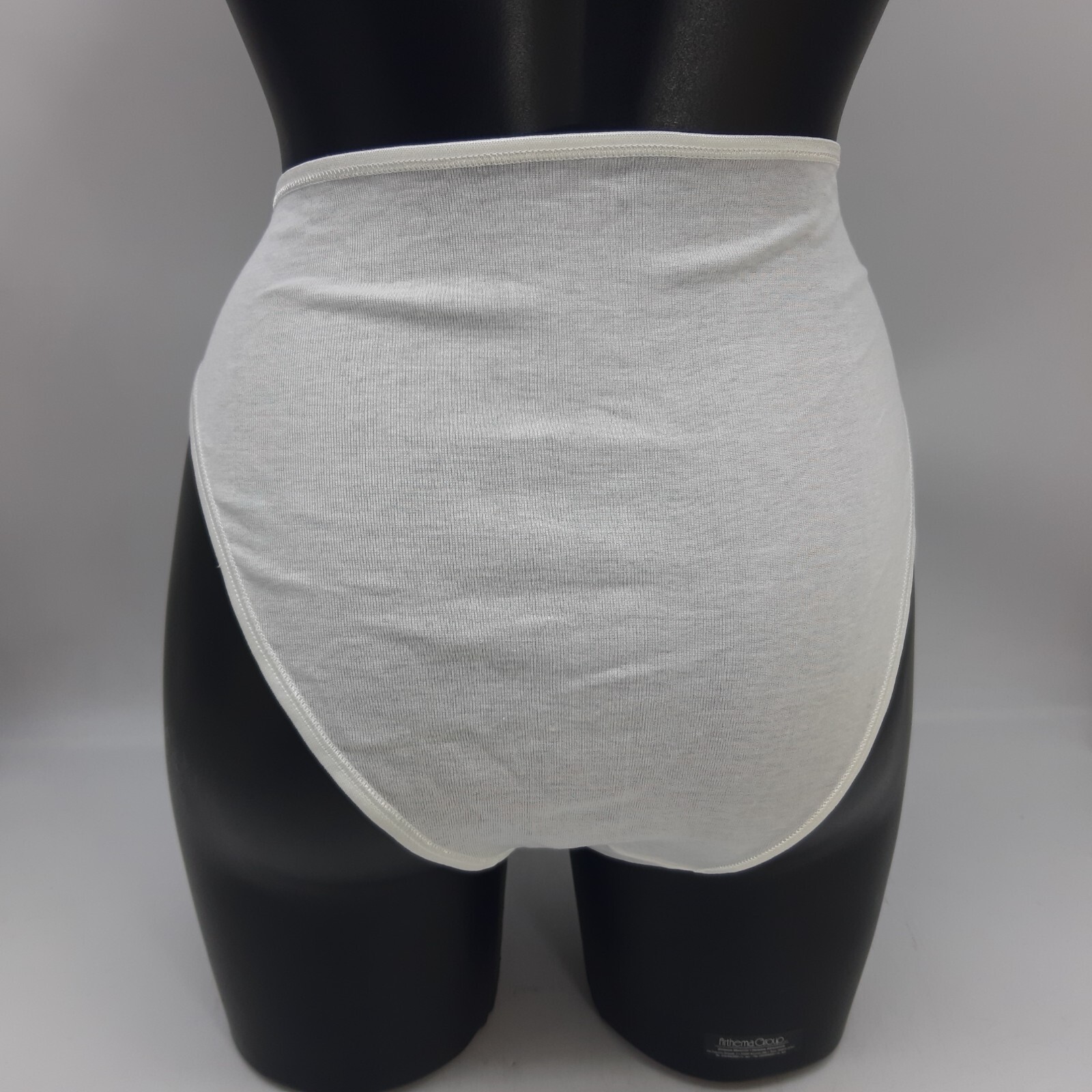 Women’s Briefs, Black/White Cotton, Women’s Collection 7401R Spider