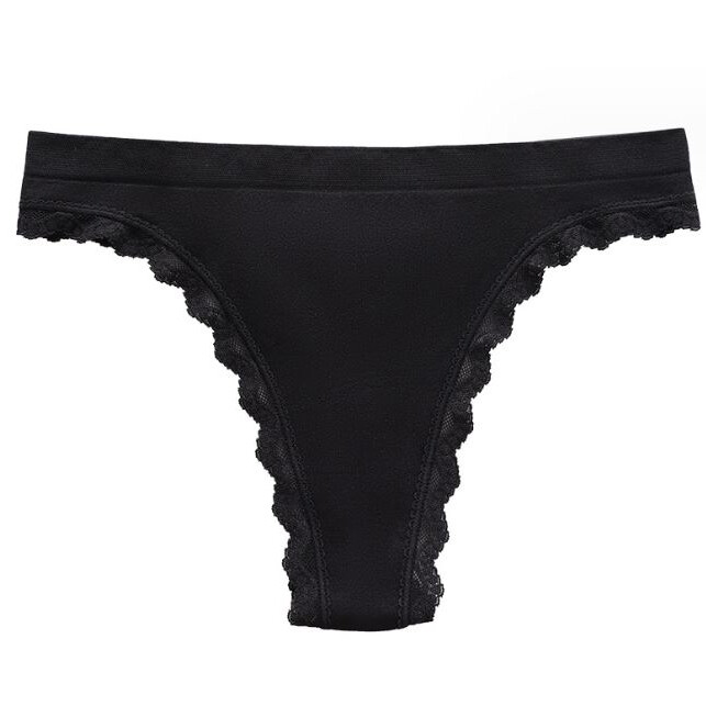 Sexy Ladies Womens Panties Thongs G string Sheer Lace Trim Underwear Lingeries
