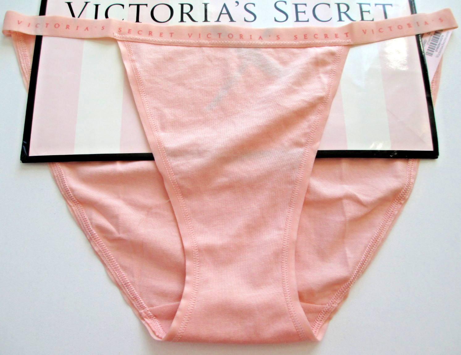 VICTORIA’S SECRET Cotton String Bikini Panty S M L XL Orange NWT VS